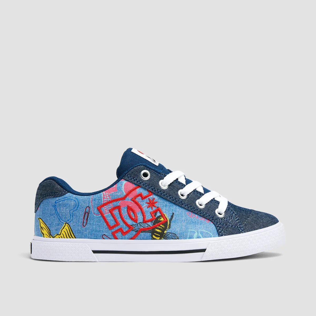 DC Chelsea Shoes - Heather Dark Denim - Womens