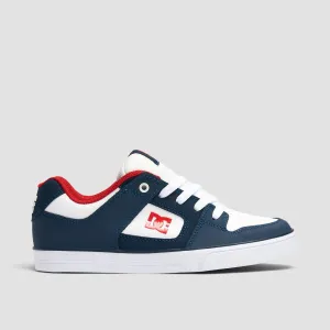 DC Pure Shoes - DC Navy/Athletic Red - Kids