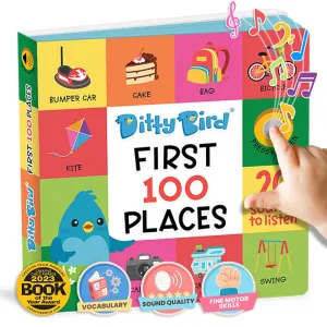 Ditty Bird® Baby Sound Vocabulary Book: First 100 Places