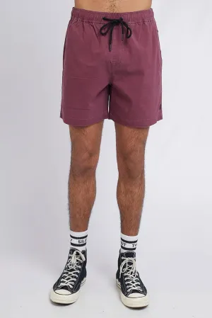 Dos Short Burgundy