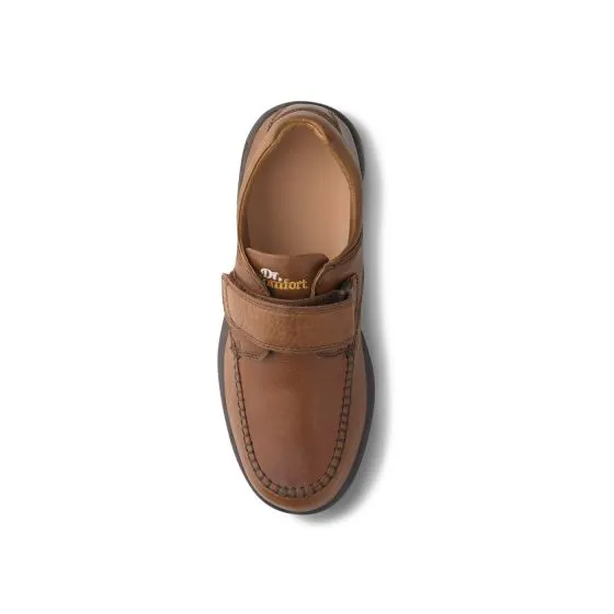 Dr. Comfort Men's Casual Shoe - Scott - Chestnut