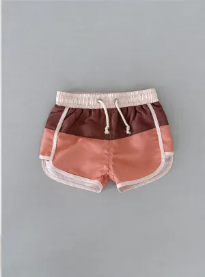 Earthy Two Toned Shorts