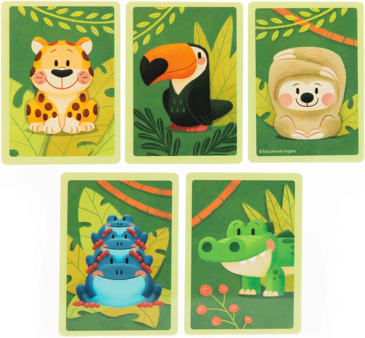 Educational Insights Jungle Rescue Game - Toddler Board Games, Fine Motor Skills Games, Gift for Ages 3 