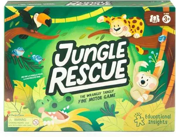 Educational Insights Jungle Rescue Toddler Board Game