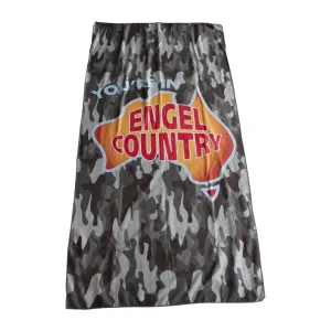 Engel Beach Towel Camo Grey