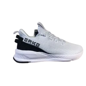 Erke Cushioning Shoes Women Running White/Black 12120103480-001