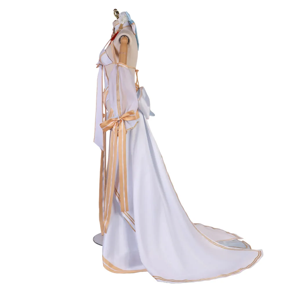 Fate Grand Order FGO Aesc the Rain Witch Beach Queen Morgan Tonelico the Savior Sprite 3 Cosplay Costume