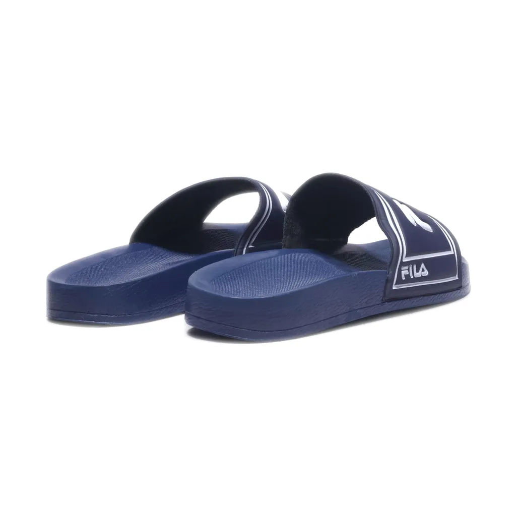 Fila Sliders Pu Leather Blue Colour For Men