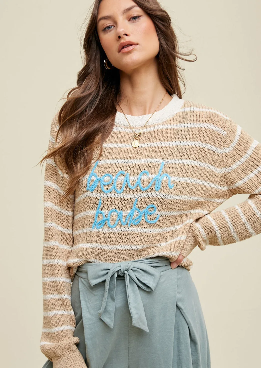 FINAL SALE - Beach Babe Summer Pullover