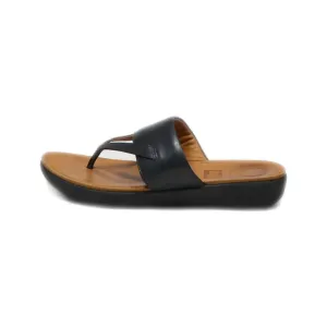 Fitflop Flip Flops Leather Black Colour For Women