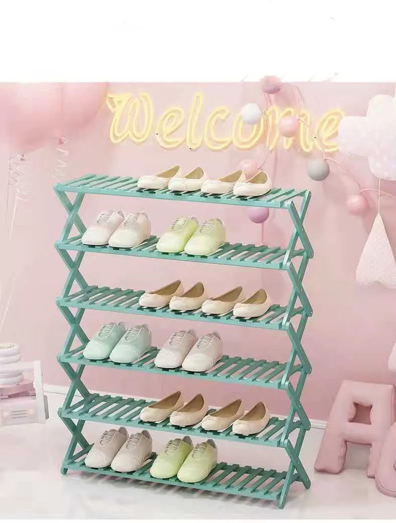 Folding Shoe Rack Multi-layer Home Storage Dormitory