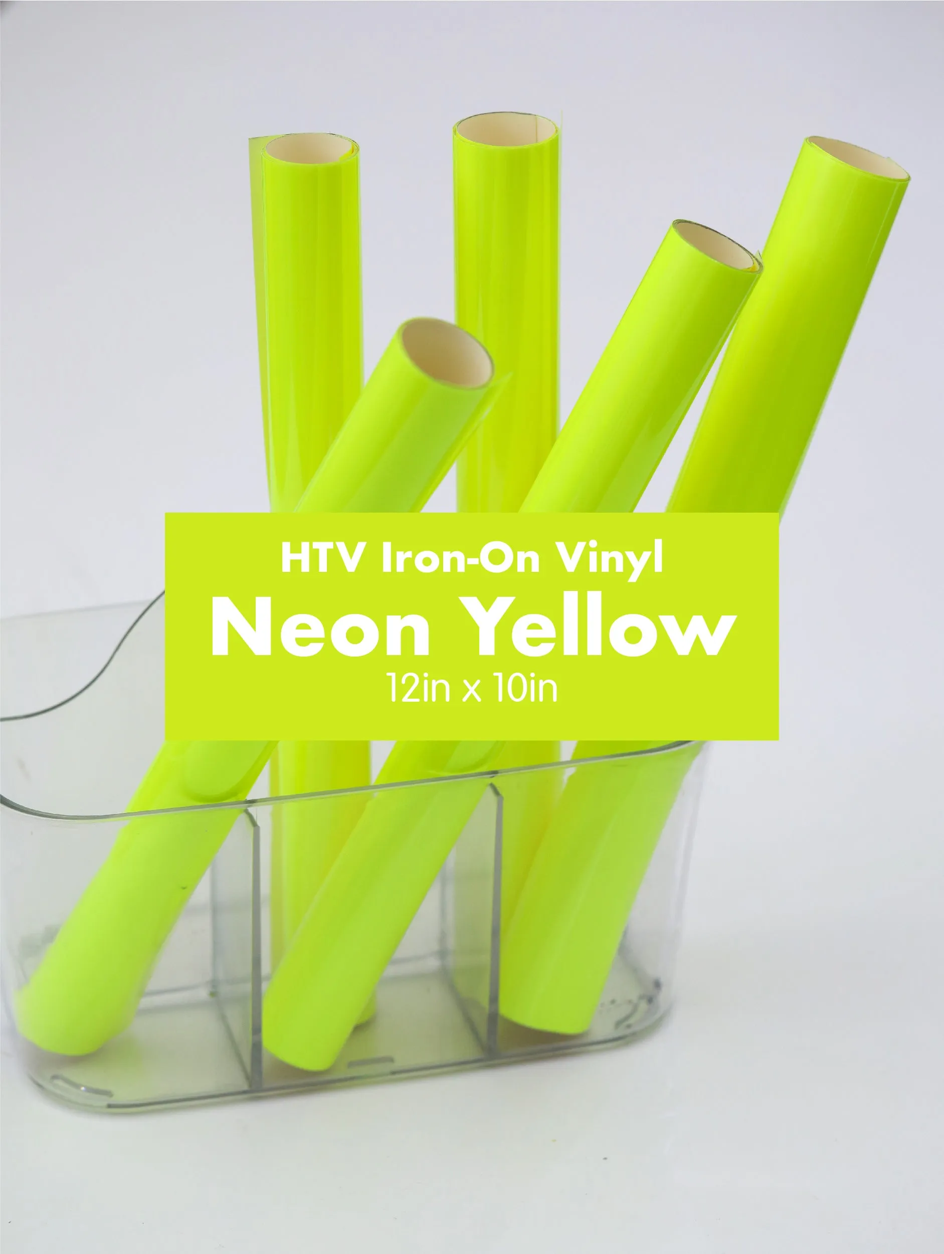 Googly Gooeys Neon HTV Heat Transfer Iron-on Vinyl| 10x12in Sheet