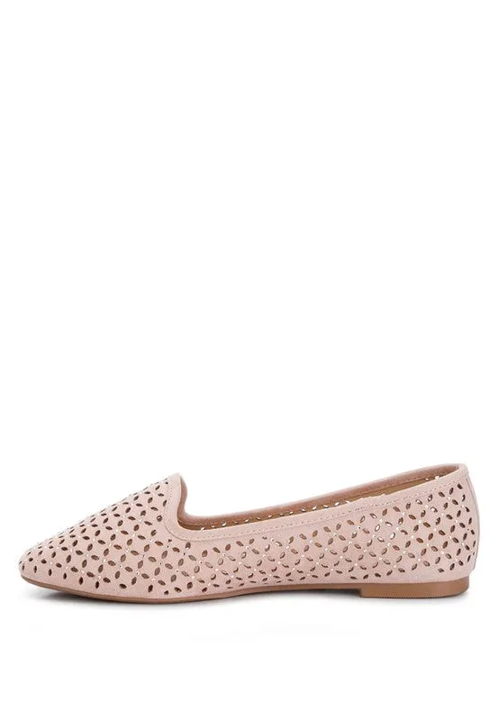 Gordon Perforated Ballerinas