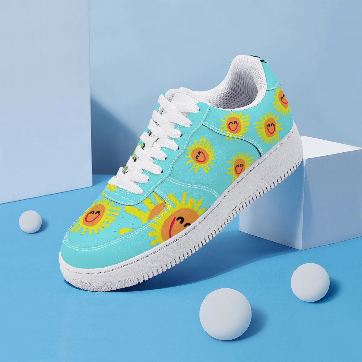 Happy Sunshine | Low Top Customized | Shoe Zero