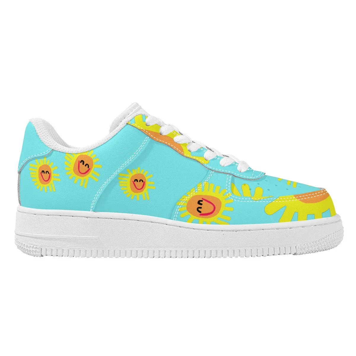 Happy Sunshine | Low Top Customized | Shoe Zero