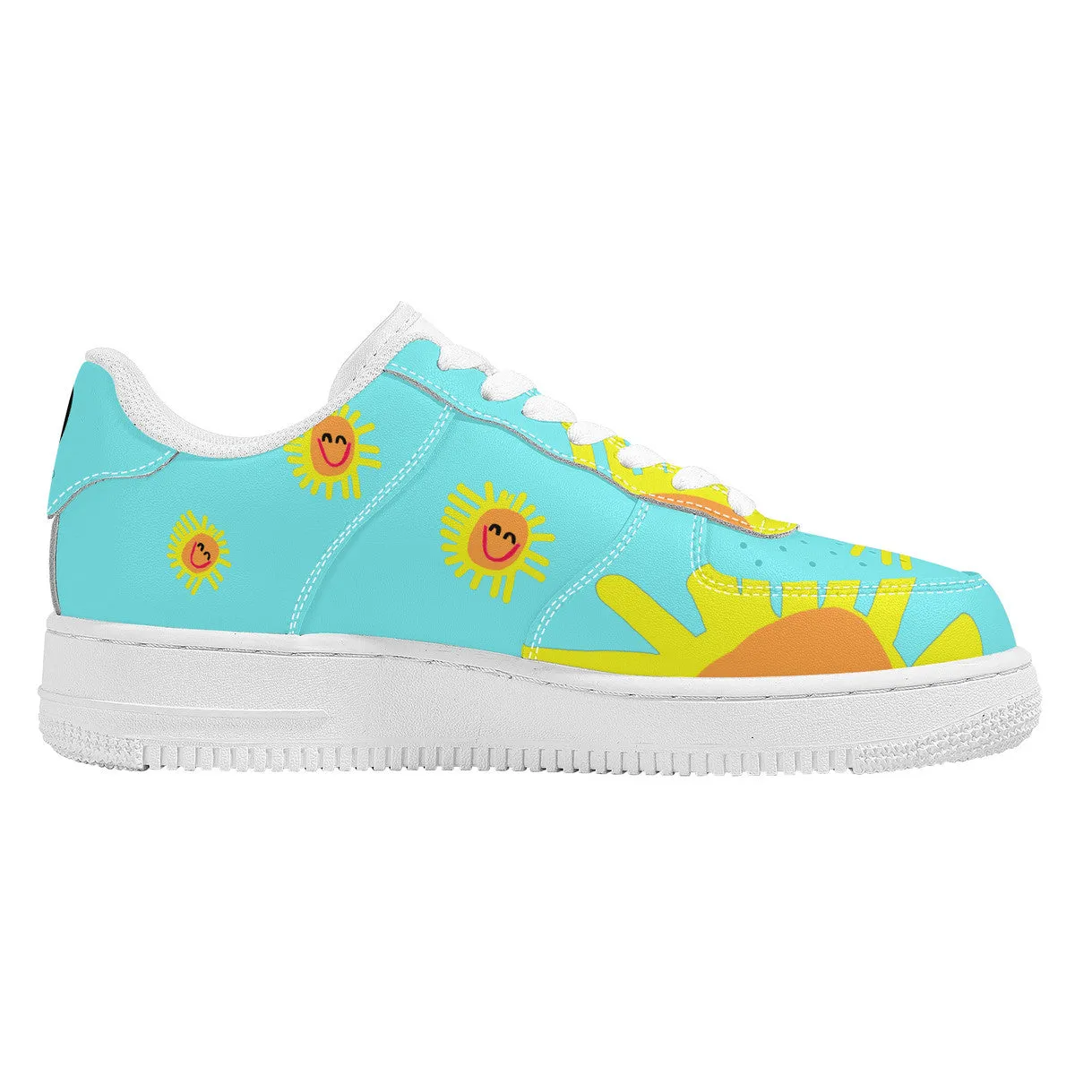 Happy Sunshine | Low Top Customized | Shoe Zero