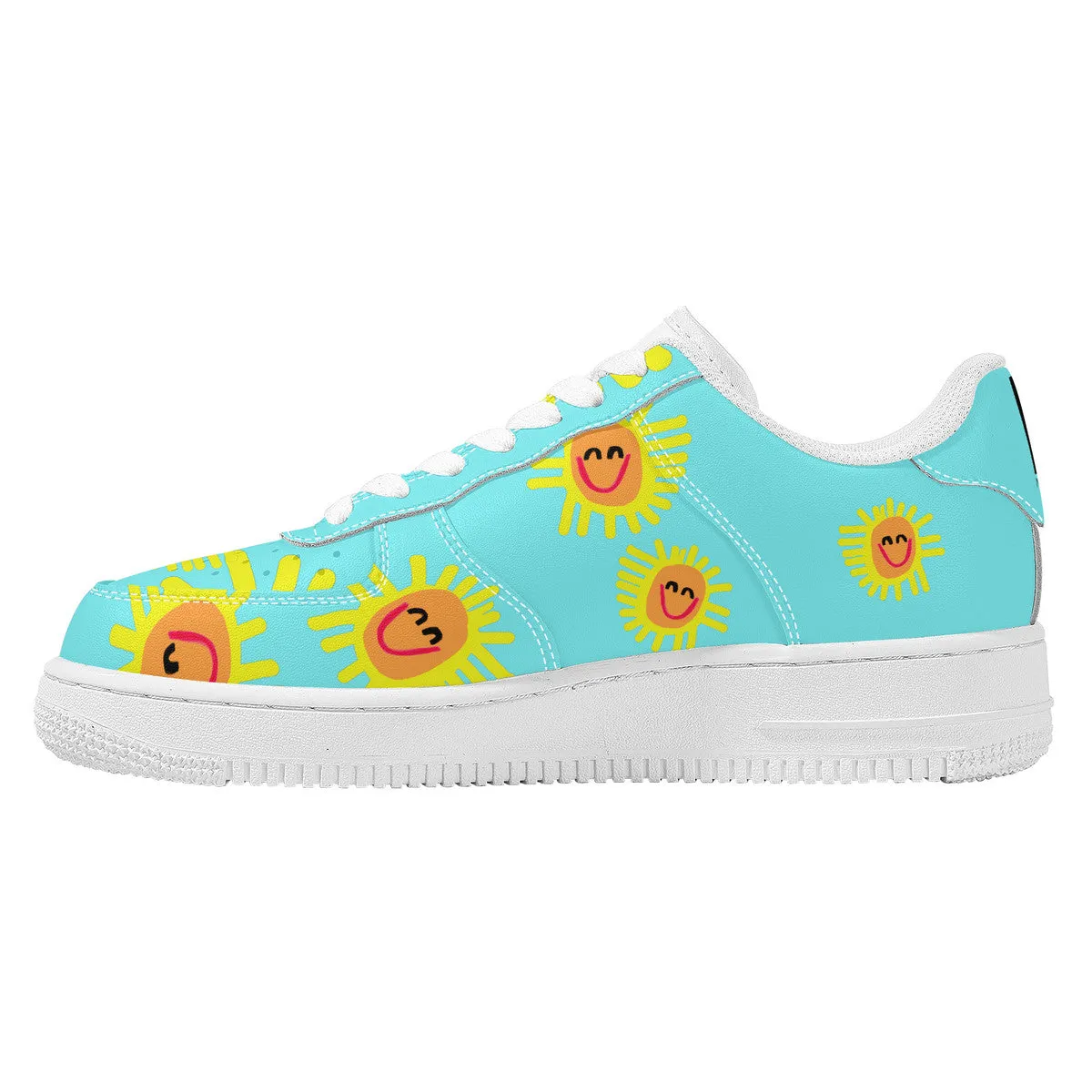 Happy Sunshine | Low Top Customized | Shoe Zero