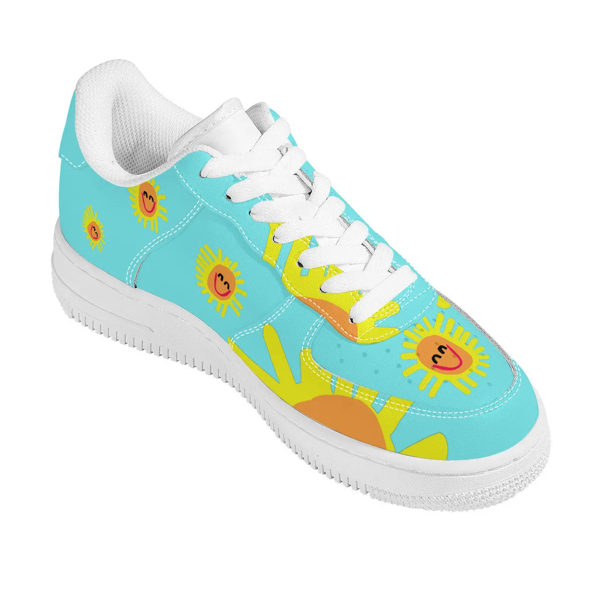 Happy Sunshine | Low Top Customized | Shoe Zero