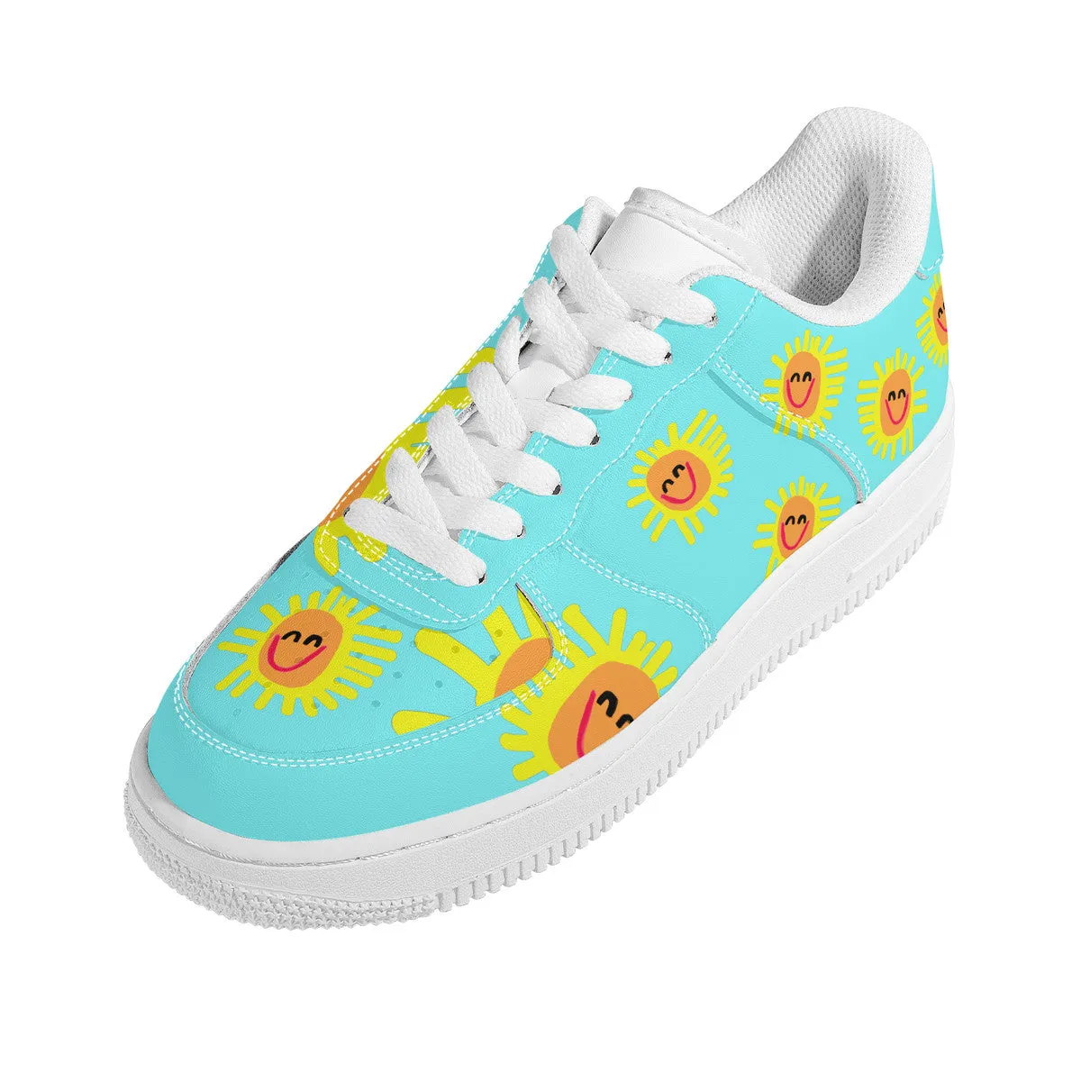 Happy Sunshine | Low Top Customized | Shoe Zero