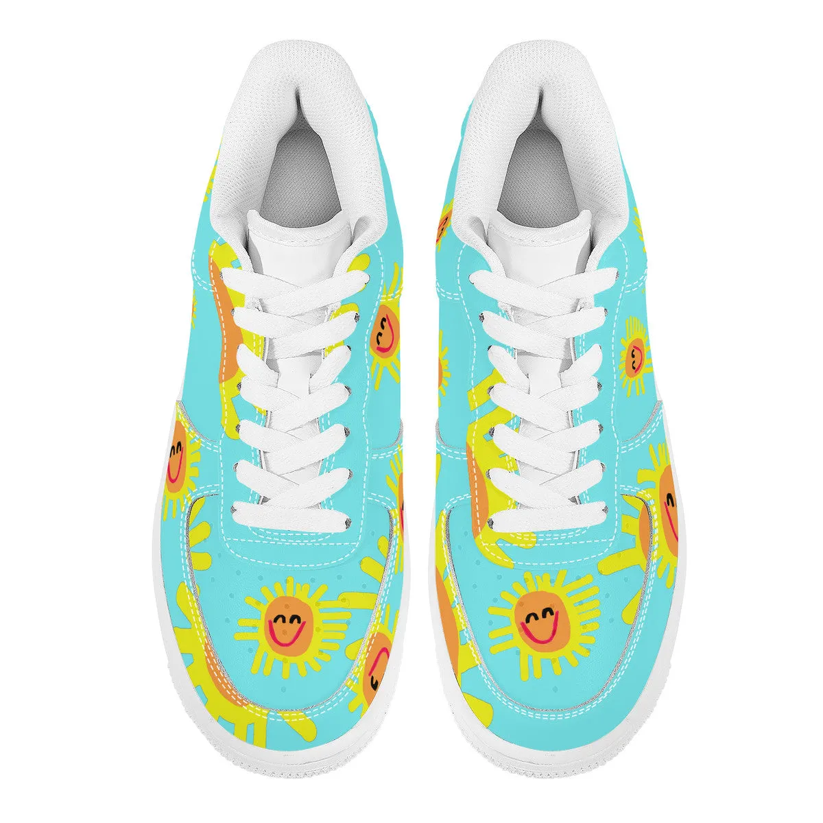 Happy Sunshine | Low Top Customized | Shoe Zero