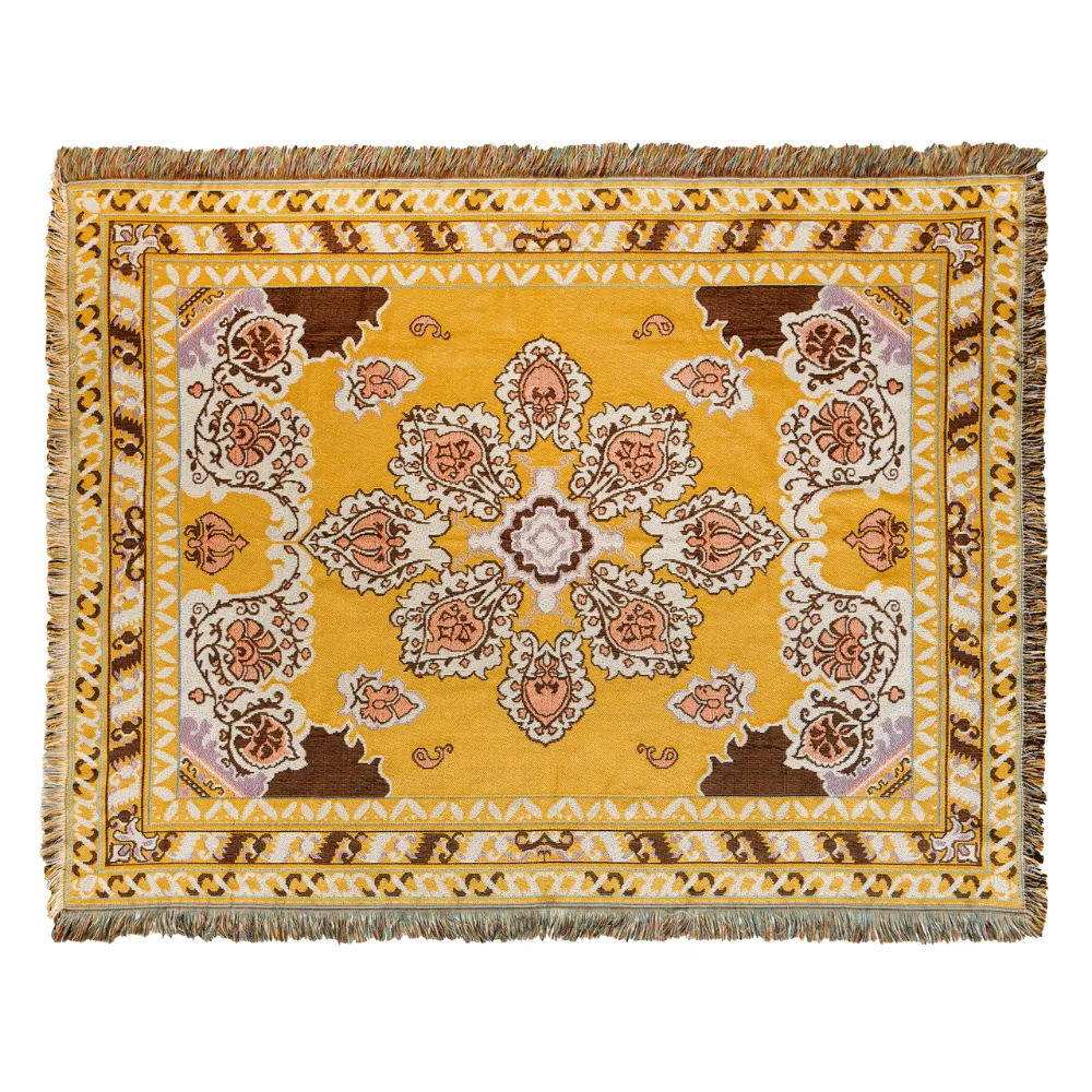 'Here Comes The Sun' Woven Picnic Rug / Throw