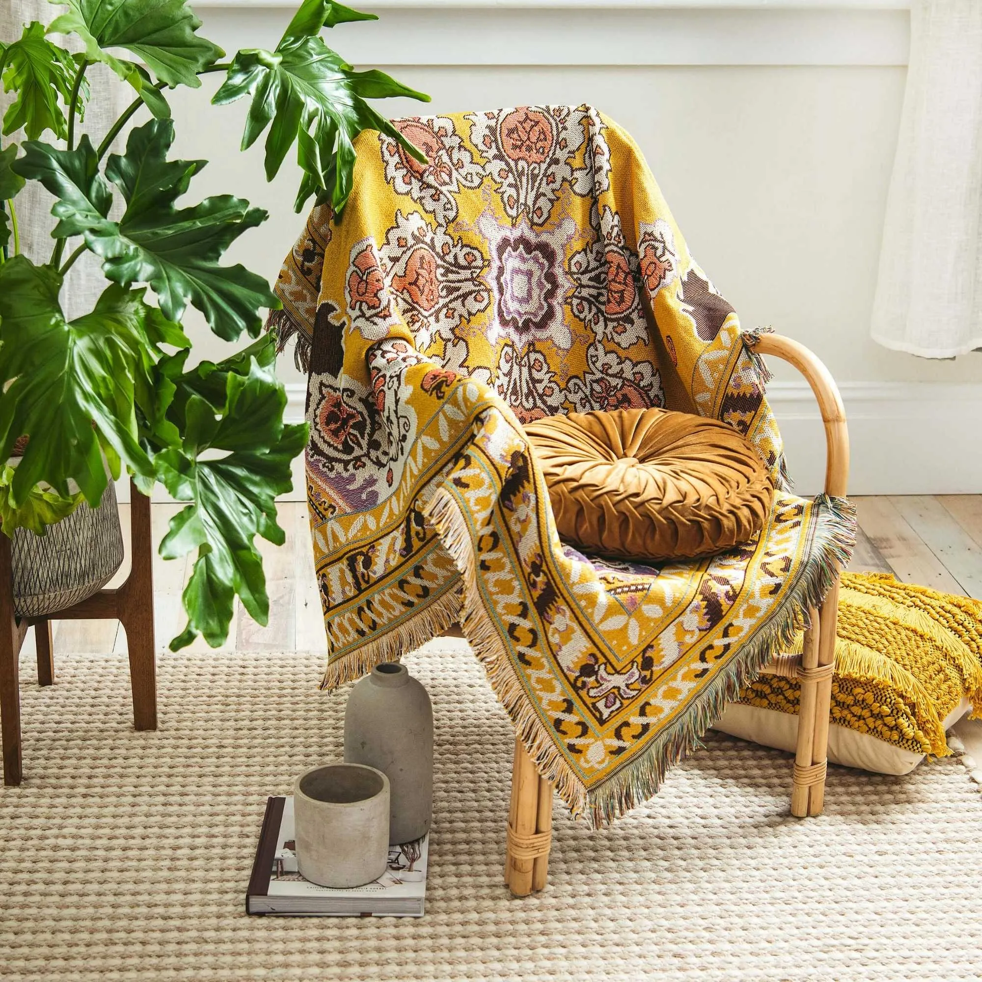 'Here Comes The Sun' Woven Picnic Rug / Throw