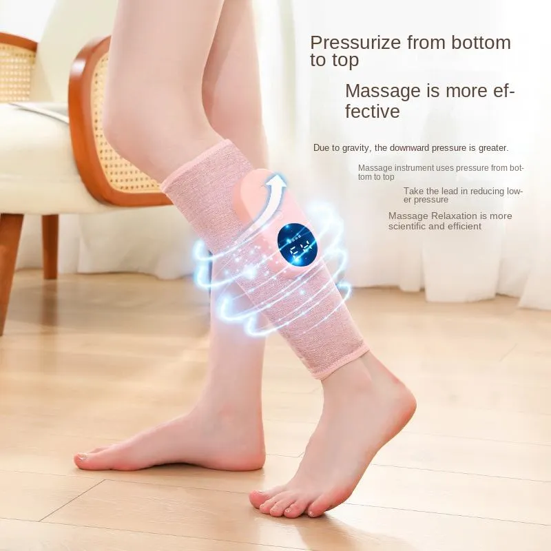 HIVAGI® Leg Massager with Heat, Air Compression Calf Massager, for Edema and Circulation and Muscles Relaxation.