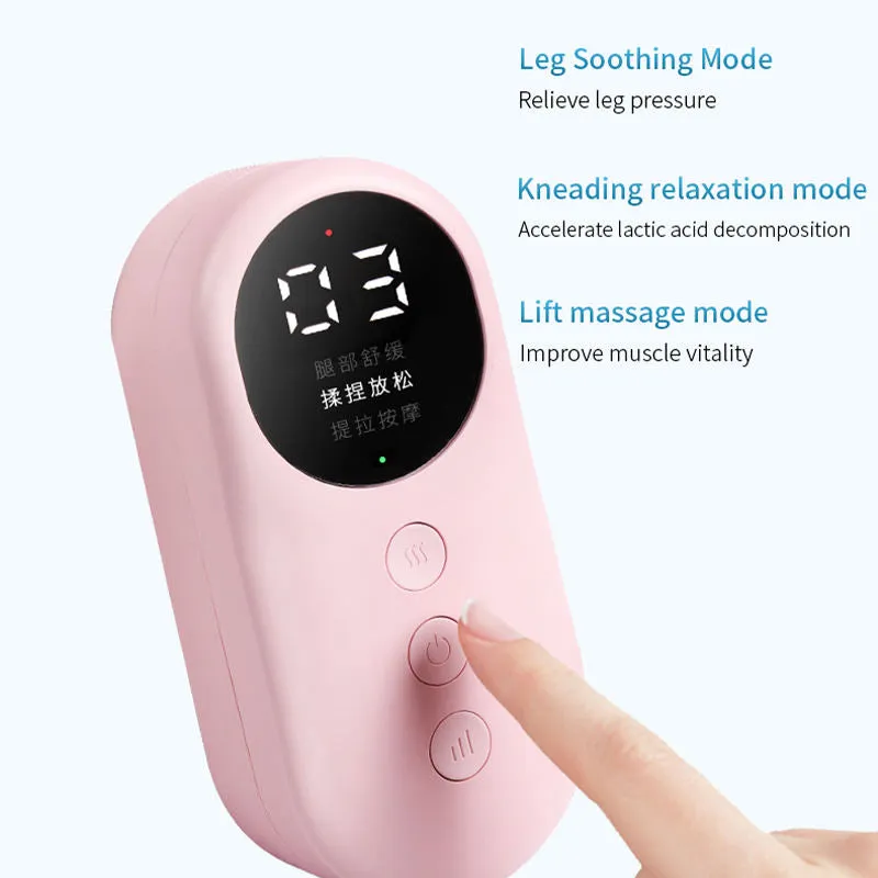 HIVAGI® Leg Massager with Heat, Air Compression Calf Massager, for Edema and Circulation and Muscles Relaxation.