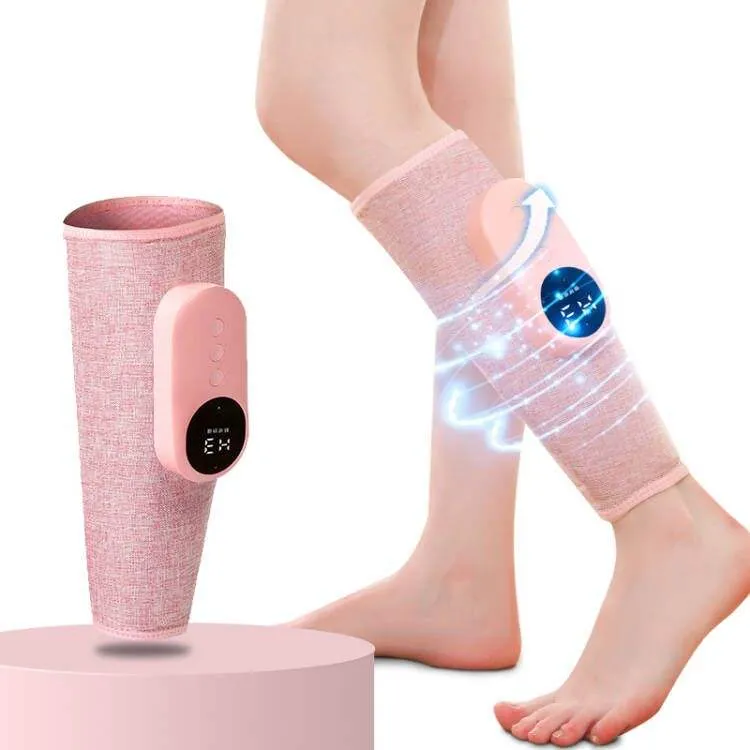 HIVAGI® Leg Massager with Heat, Air Compression Calf Massager, for Edema and Circulation and Muscles Relaxation.