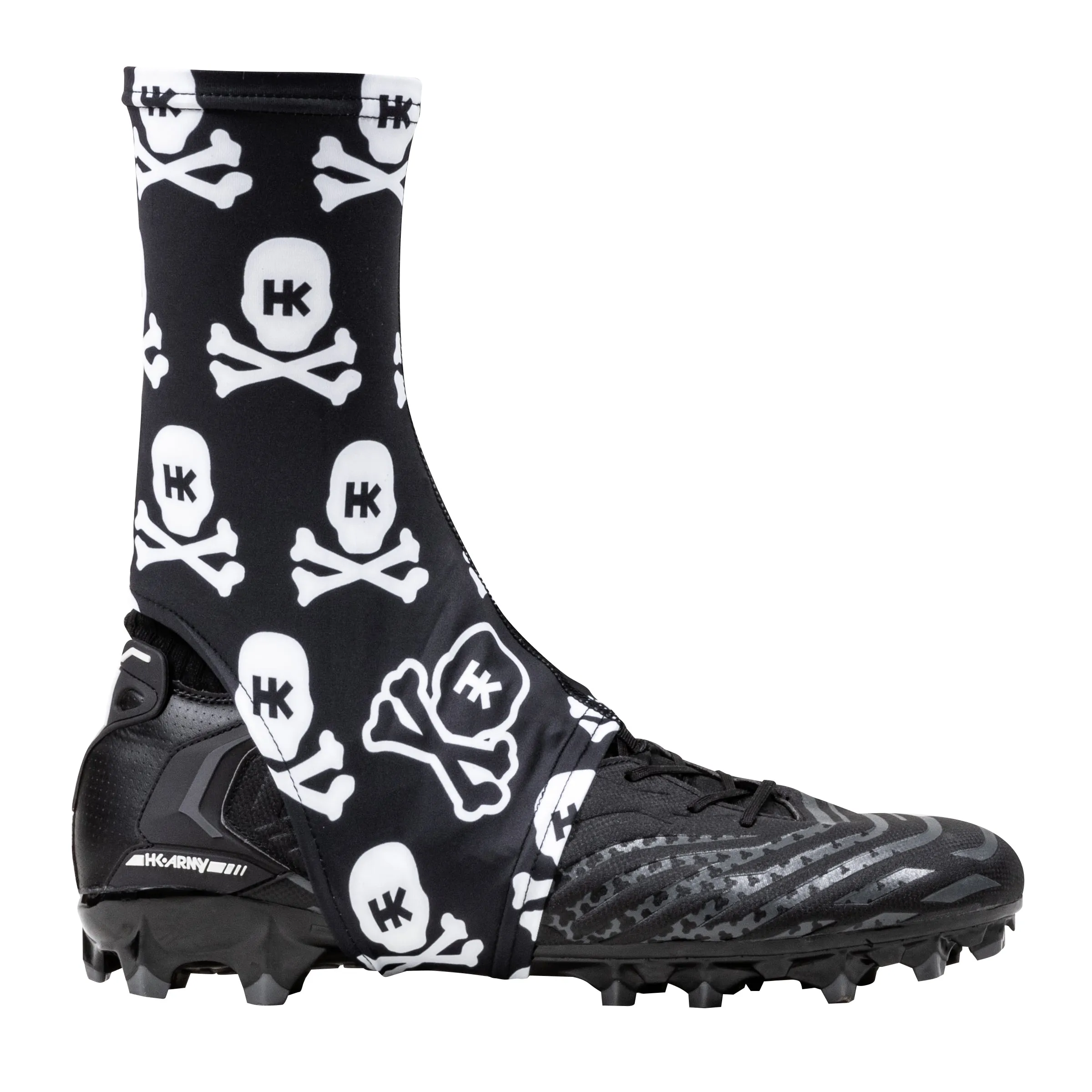 HK Army Cleat Cover - Short - Skulls Black