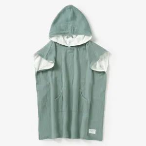 Hooded Beach Towel - Ocean Green (6 - 10 Years)