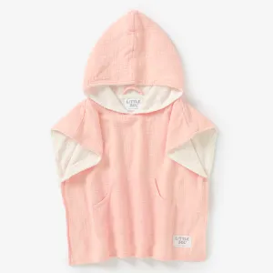 Hooded Beach Towel - Soft Pink (0 - 2 Years)