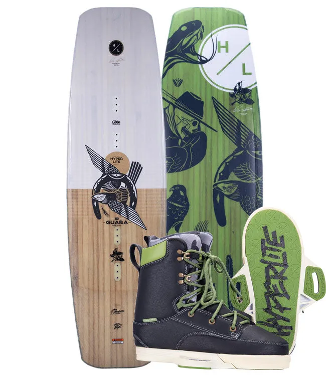 Hyperlite Guara Cable Wakeboard Package with Codyak Boots (2023)