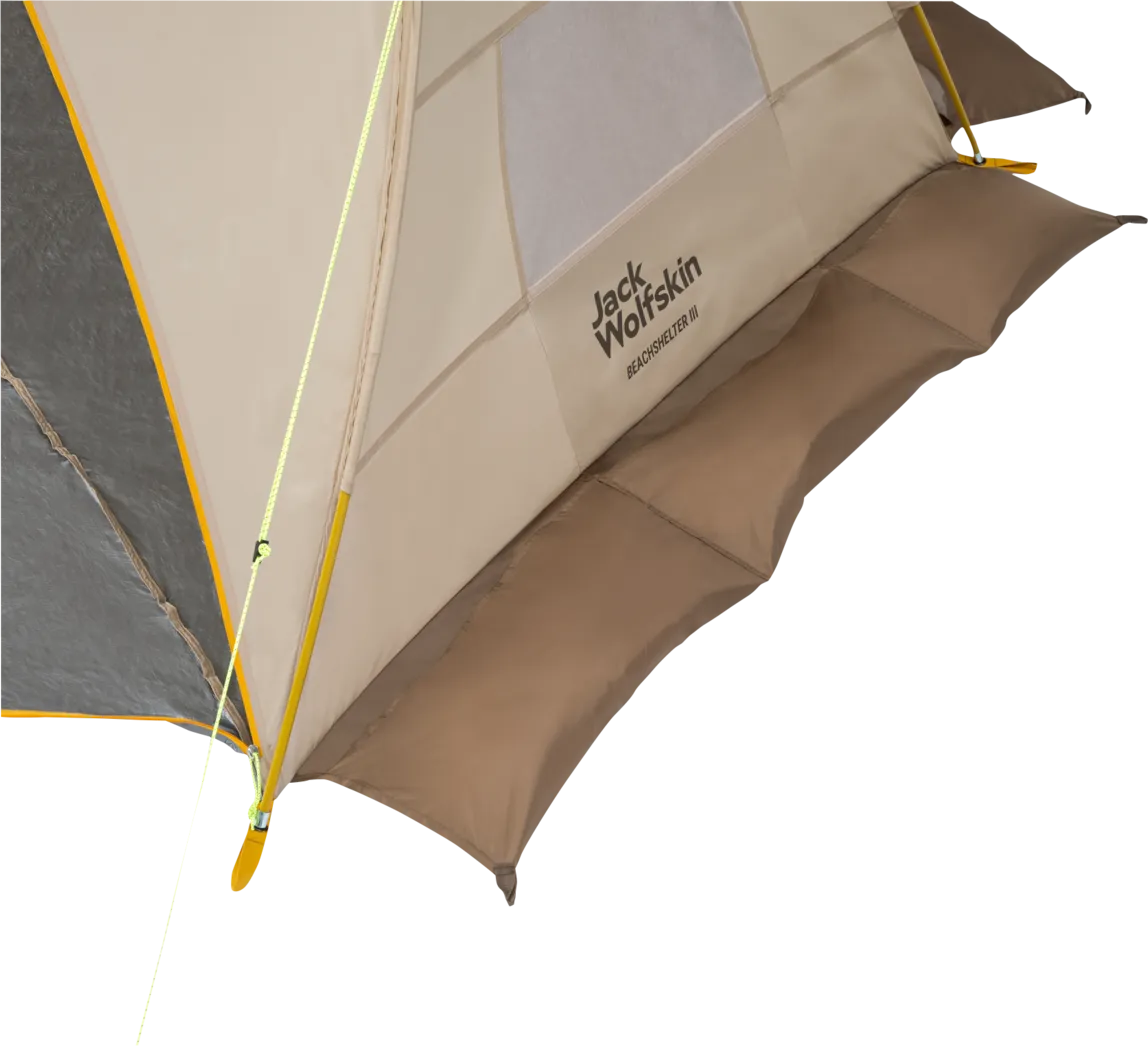 Jack Wolfskin Beach Shelter III White Pepper | Buy Jack Wolfskin Beach Shelter III White Pepper here | Outnorth