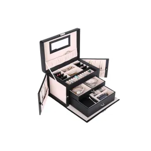 Jewelry Organizer Case with 2 Drawers