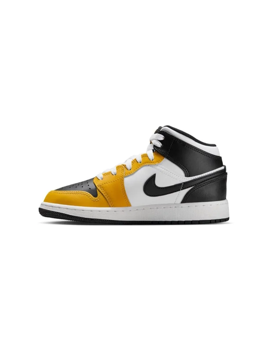 Jordan 1 Mid ( GS ) - "Yellow Ochre"