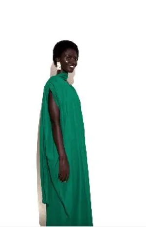 KAYADUA Nahem Dress with the houlders padded