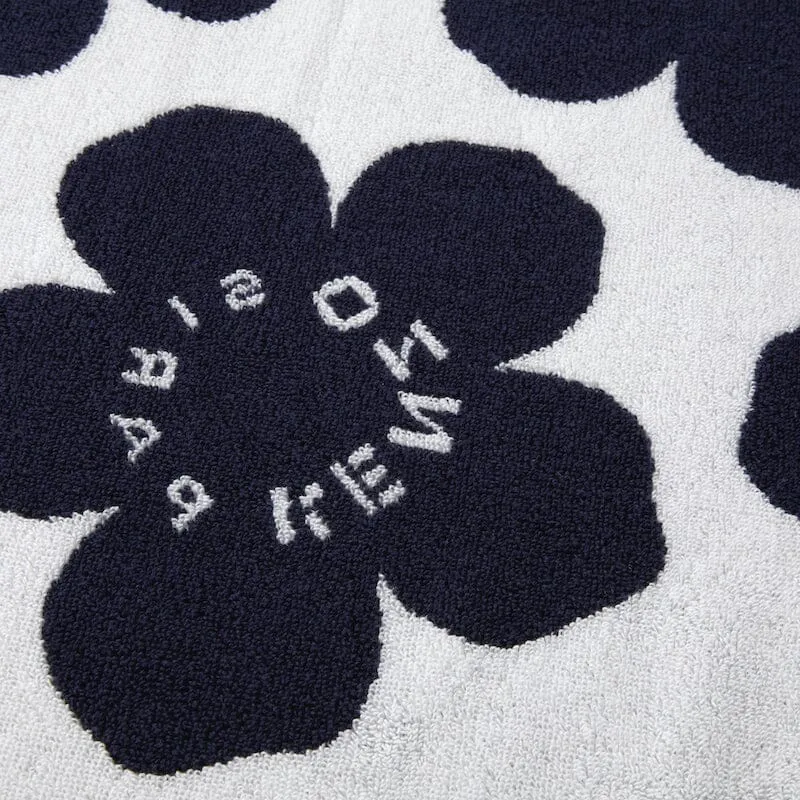 Kenzo Paris K SPOT Marine Jacquard Beach Towel