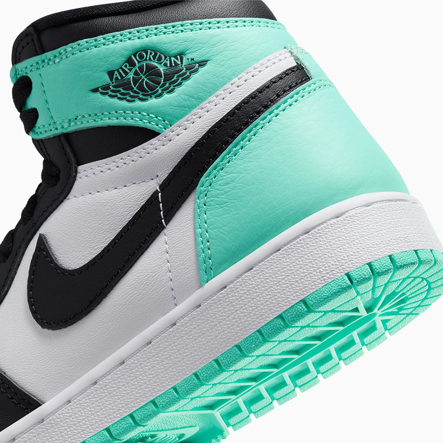 Kid's Air Jordan 1 OG "Green Glow" Grade School