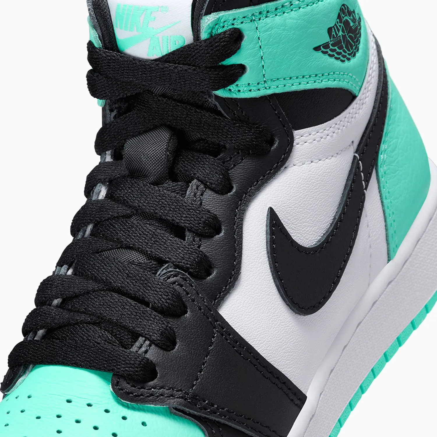 Kid's Air Jordan 1 OG "Green Glow" Grade School