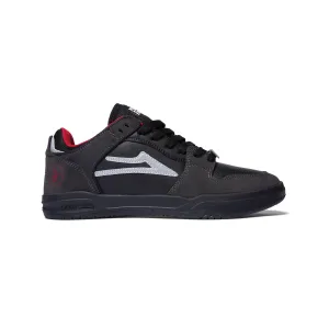 Lakai x Public Enemy - Telford Low Shoes - Black/Charcoal SALE