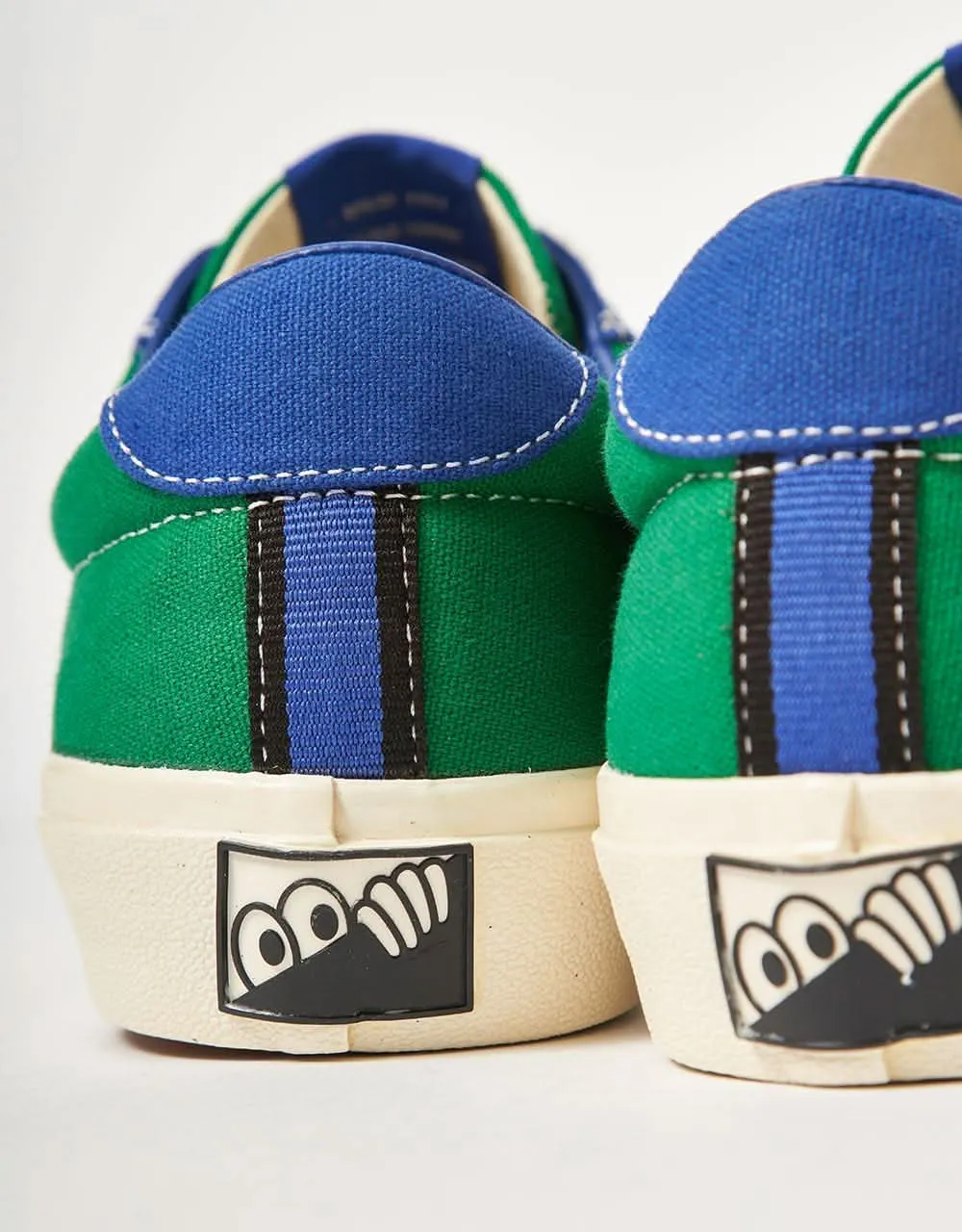 Last Resort AB x Julian Smith VM001 Lo Canvas Skate Shoes - Kelly Green/Klein Blue