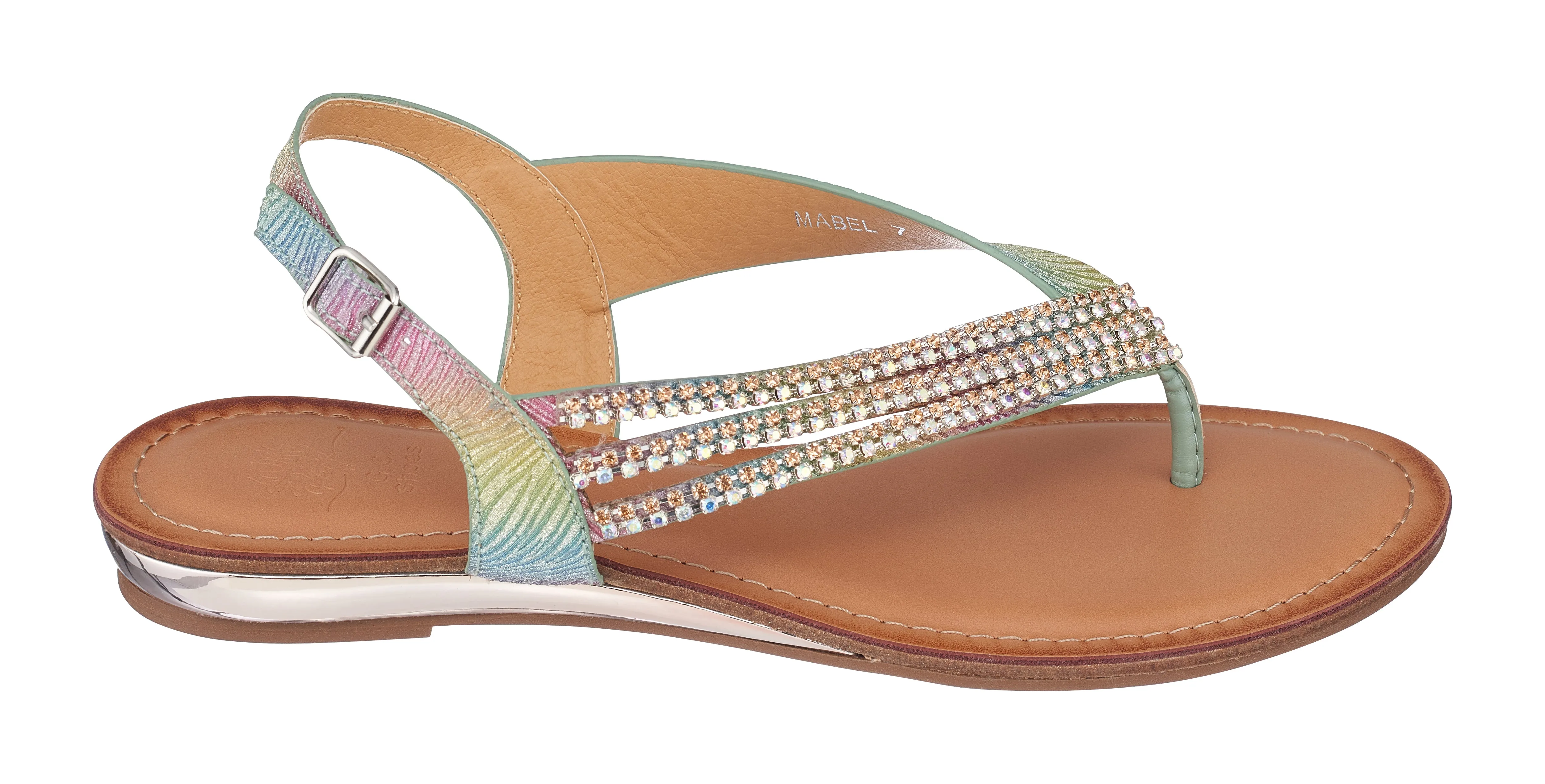 Mabel Multi Flat Sandals