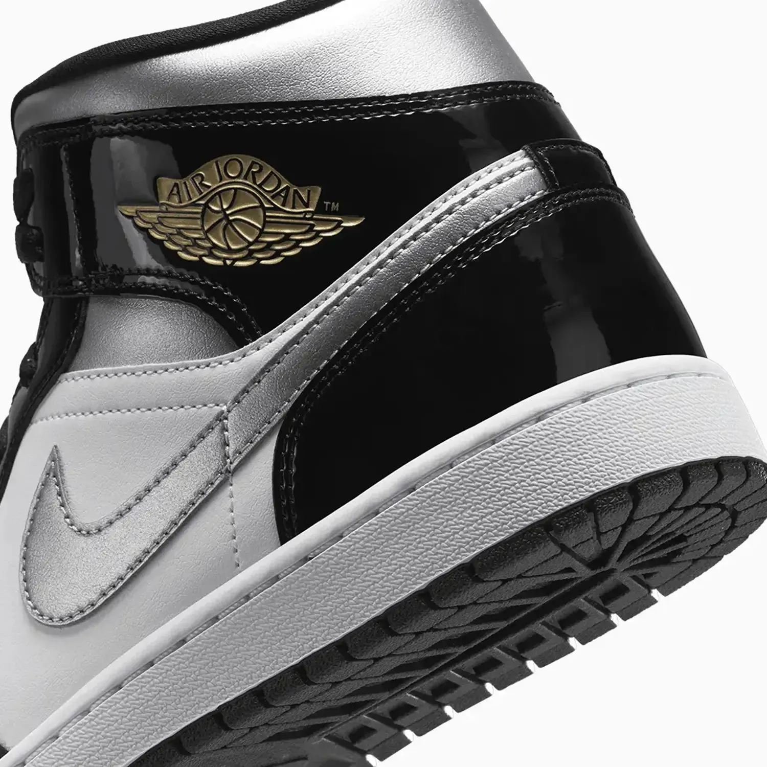 Men's Air Jordan 1 Mid SE "Black Patent"