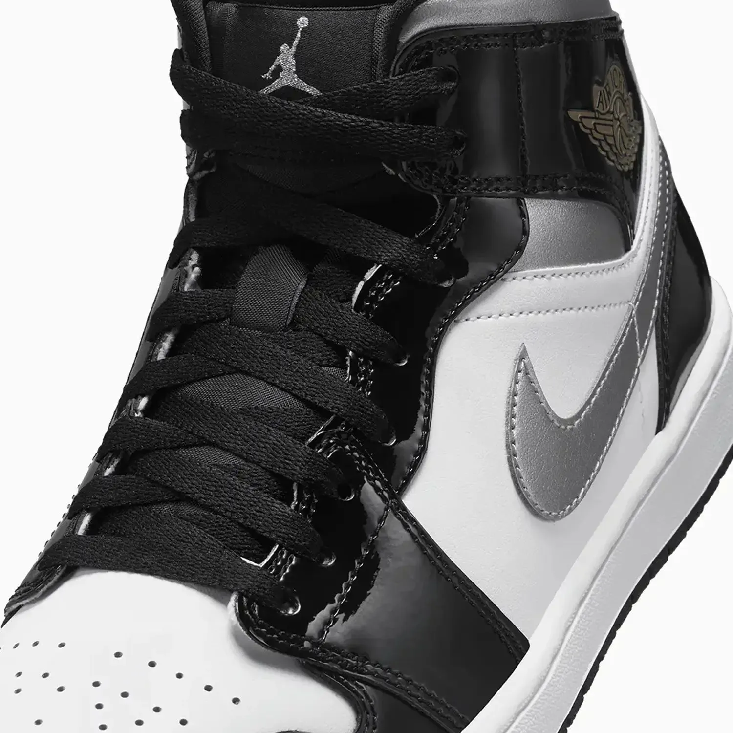 Men's Air Jordan 1 Mid SE "Black Patent"