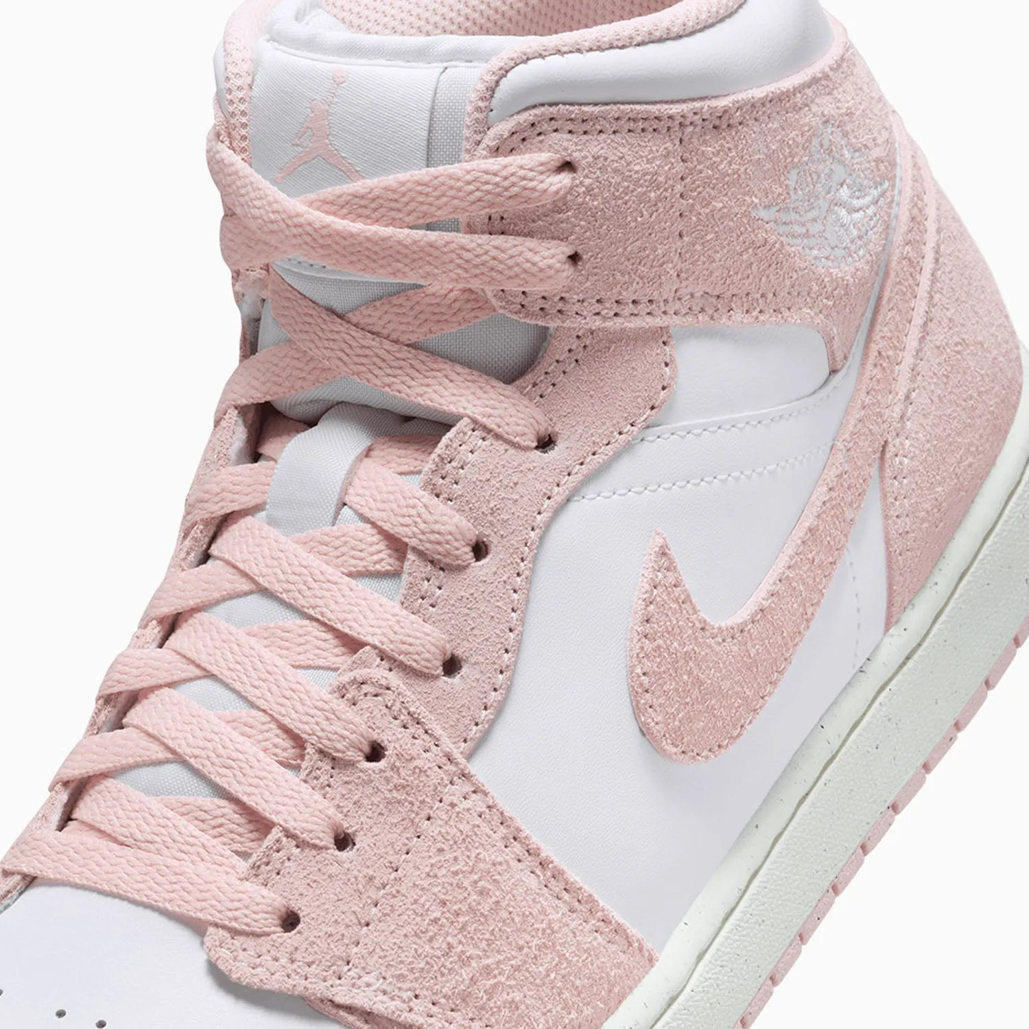 Men's Air Jordan 1 Mid SE "Pink Suede"