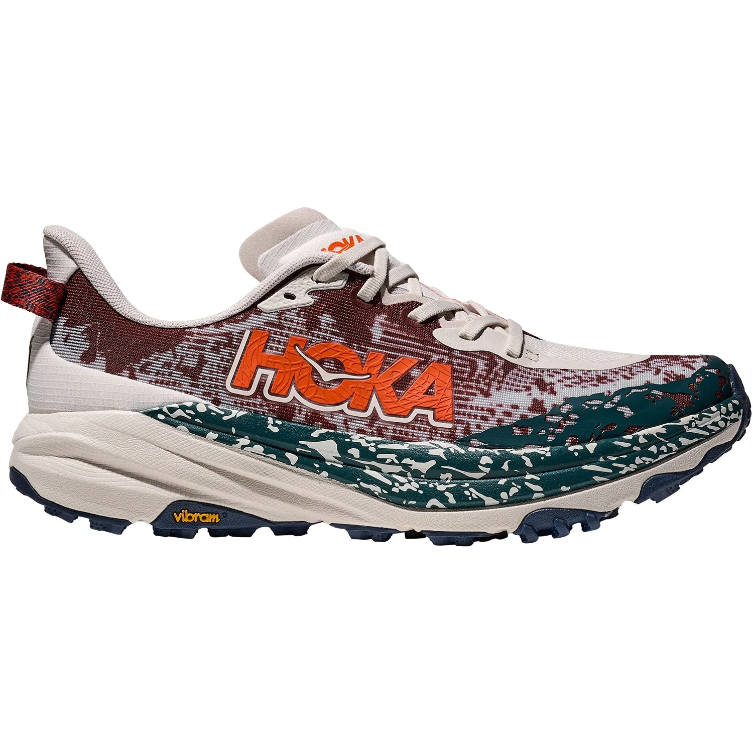 Men's Hoka Speedgoat 6 Putty/Blue Twilight Synthetic