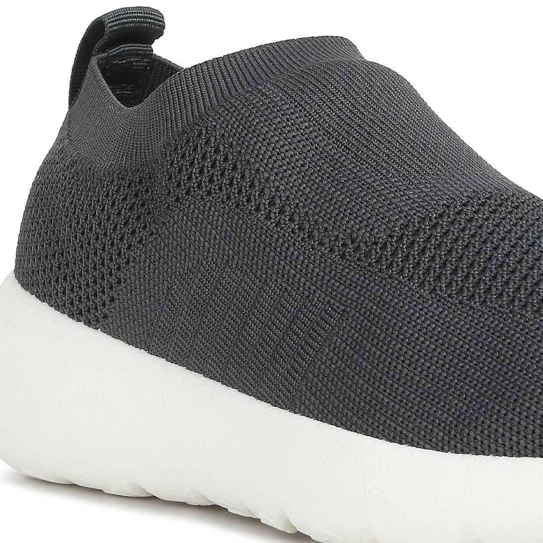 Men's Knitted Slip On Sneakers