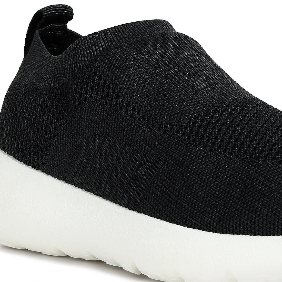 Men's Knitted Slip On Sneakers