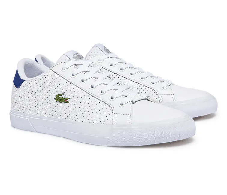 Men's Lacoste Lerond Plus 0722 (White/Blue)